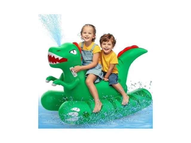 Inflatable Dinosaur Swimming Pool Float For Kids… Code