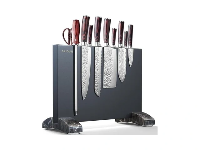 Magnetic Knife Block Magnetic Kitchen Knife Holder… Code
