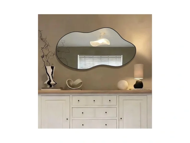 Potijo Irregular Wall Mirror 24 46 Inch Wall… Code