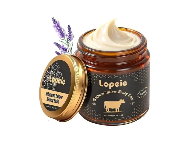 Lopeie Upgraded Organic Beef Tallow For Skin Face… Code