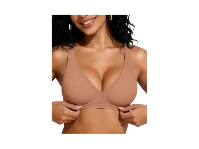 Vrvoice Jelly Wireless Bras For Women Push Up Deep… Code