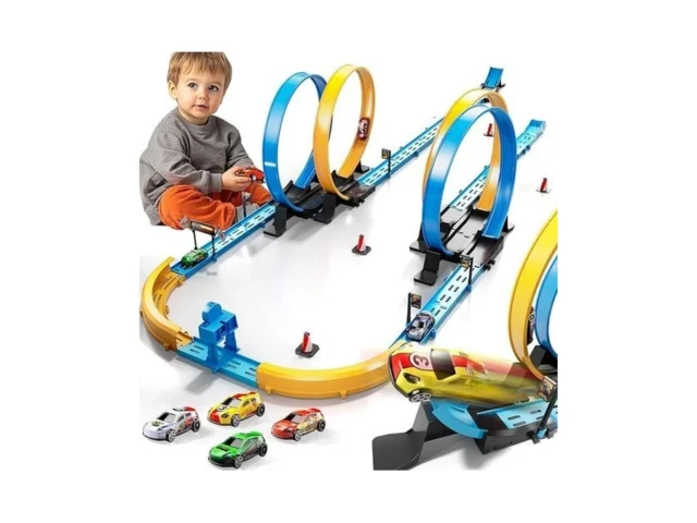 Lilybuds Toy Car Track Gift Set For Boys Kids Age… Code