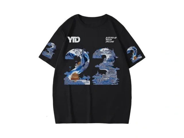 Ytd 23 Graphic T-shirts For Men Women Relaxed Fit… Code