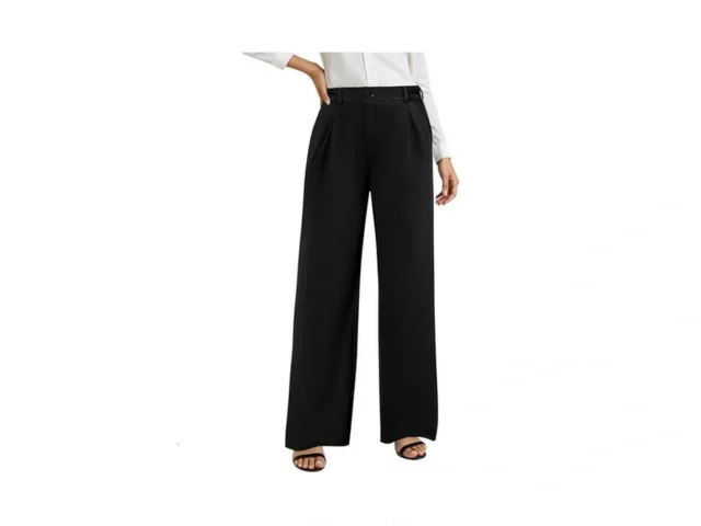 Ab-eleven Wide Leg Dress Pants For Women Stretch… Code