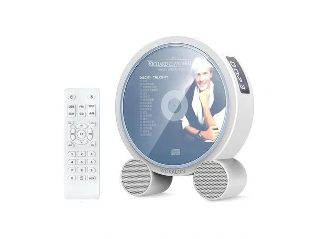 Wokalon Desktop Vertical Cd Player Portable With… Code