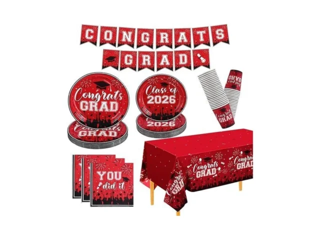 Natnarr Graduation Decorations 2026 Red Graduation… Code