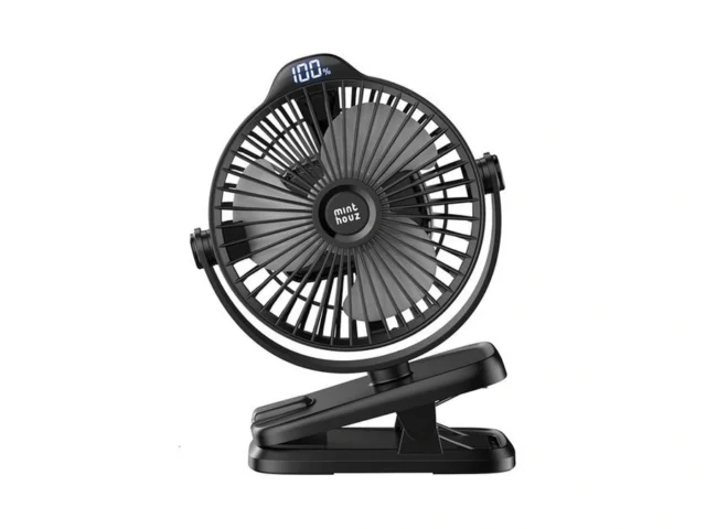 Minthouz Clip On Fan – 720 Rotation Portable Small… Code