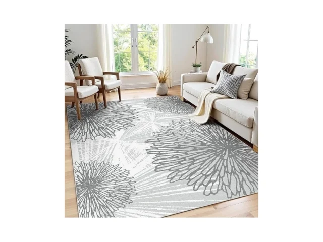 Witshock 5×7 Washable Rug For Living Room Modern… Code
