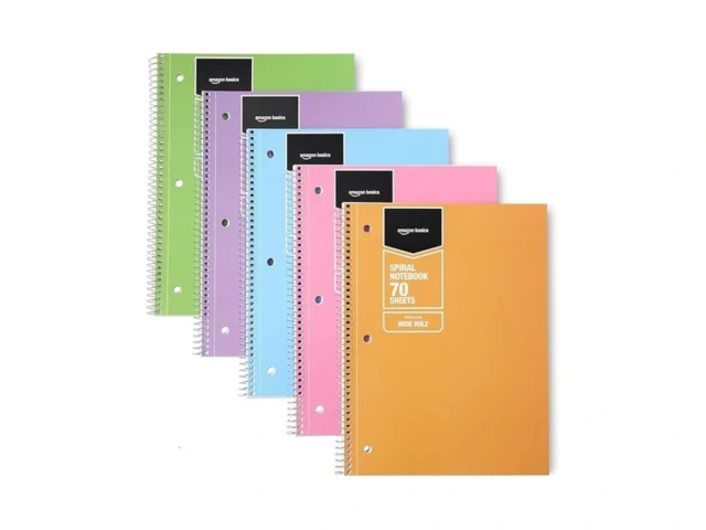 Amazon Basics Wide Ruled Spiral Notebooks 8 X 10-1… Coupon