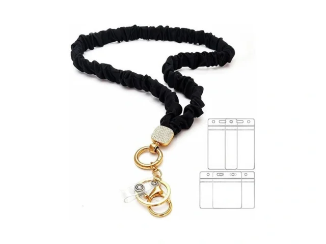 Assraos Scrunchie Lanyard For Teachers Nurses -… Code