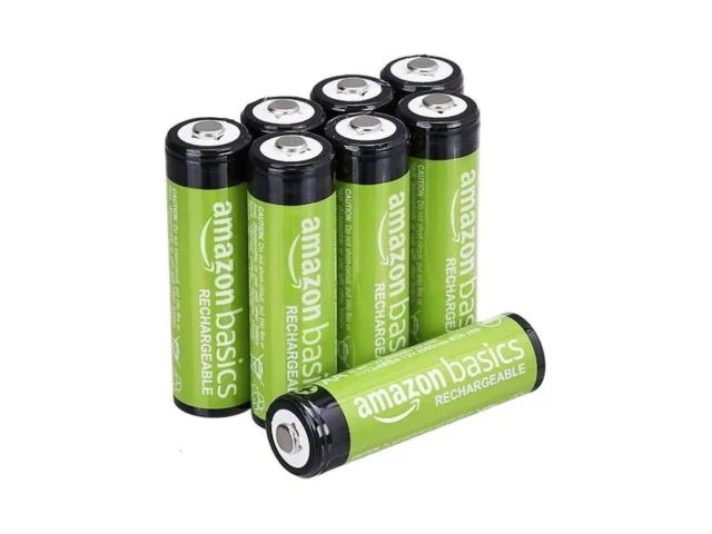 Amazon Basics 8-pack Rechargeable Aa Nimh Batteries…