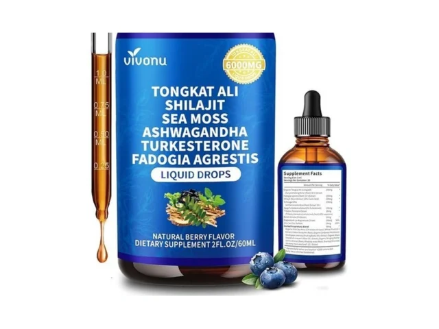 Vivonu Tongkat Ali Liquid Drops With Shilajit For… Code