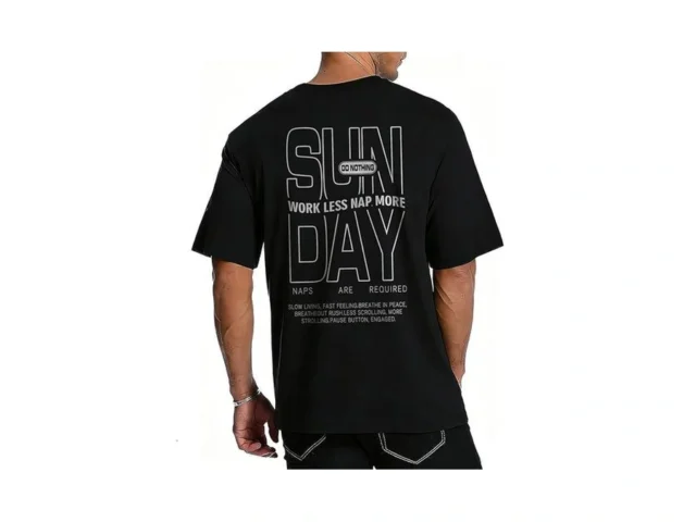 Ytd Mens Graphic T-shirts Short Sleeve Sunday Plan… Code
