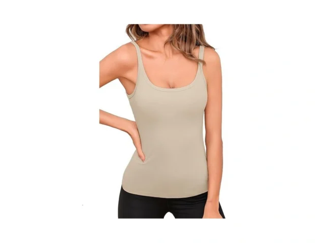 Totatuit Womens Casual Camisole Ribbed Workout Tank… Code