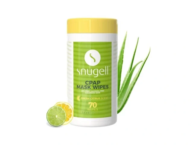 Snugell Citrus-scented Cpap Mask Wipes 70 Count… Coupon