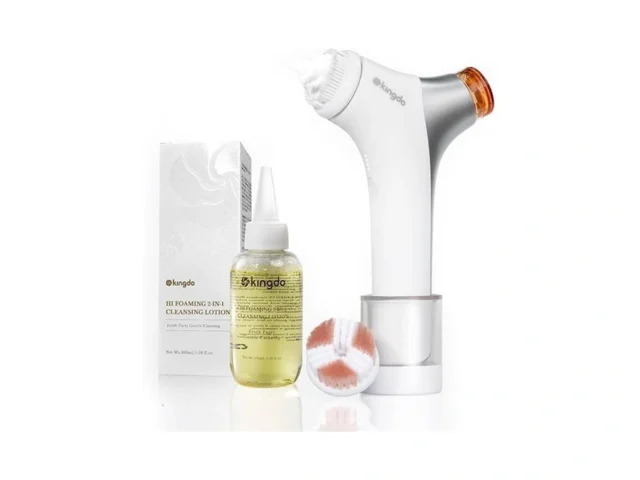 Kingdo 2-in-1 Face Scrubber Makeup Remover Device… Code