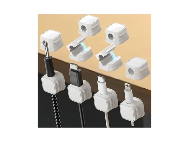 10 Pack Magnetic Cable Clips Adjustable And… Code