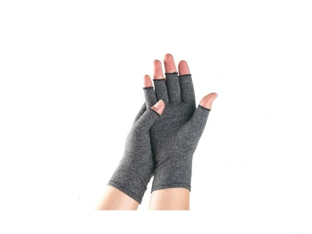 Premium Bamboo Gloves Fingerless Compression Wrap… Code