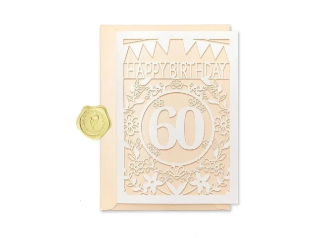 Hamuiers Happy Birthday Card – Laser Cut Paper… Code