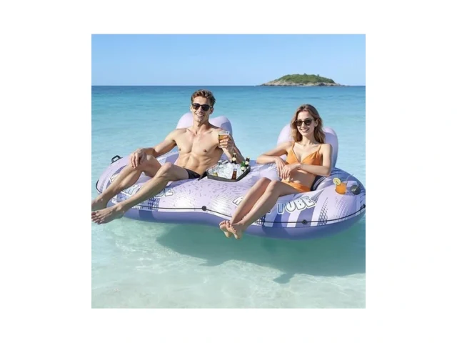 Josen Inflatable River Tube Float – 2 Person Heavy… Code