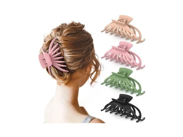 Hair Clips For Women – Opaul Matte Nonslip Large… Code