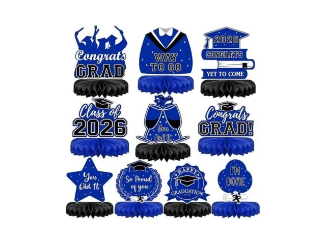 10pcs Graduation Decorations 2026 Class Of 2026… Code
