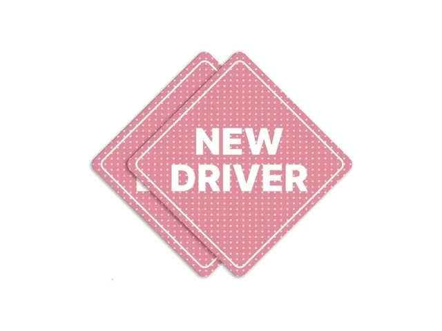 Geekbear New Driver Car Sign – Sticker Or Magnet… Code