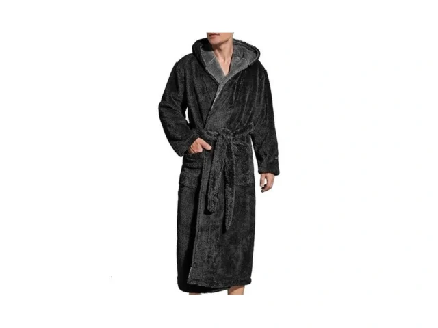 Slumbermee Mens Fleece Plush Robe With Hood Ultra… Coupon