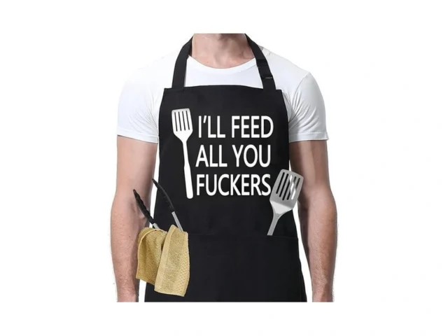 Ibubudu Funny Cooking Aprons For Men Dad Husband… Code