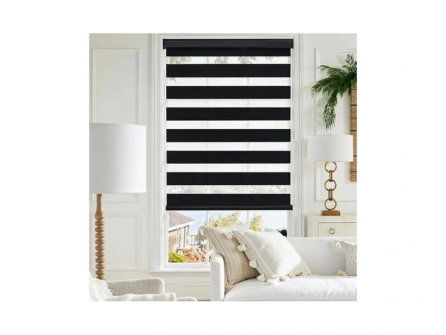 Ghv Corded Zebra Blinds For Windows Blackout Dual… Code