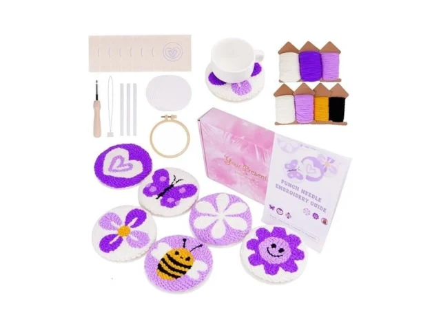 Nuoviyiya Punch Needle Kit For Adults Beginner -… Code