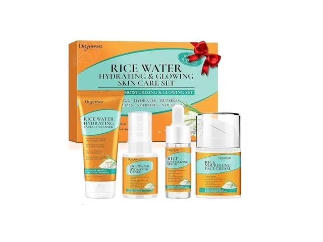 Skin Care Set 4pcs Women Teen Glass Skincare W… Code