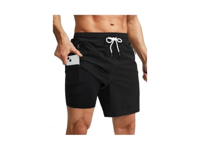 Viodia Men S Swim Trunks With Compression Liner… Coupon