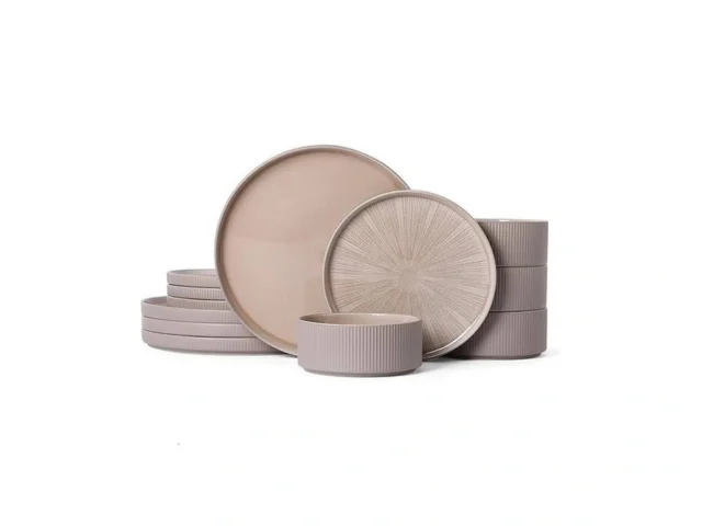 Alofmo Dinnerware Sets Ceramic Plates And Bowls Set… Code