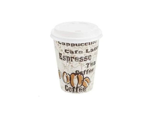 Amazon Basics To Go Hot Paper Coffee Cups With Lids…