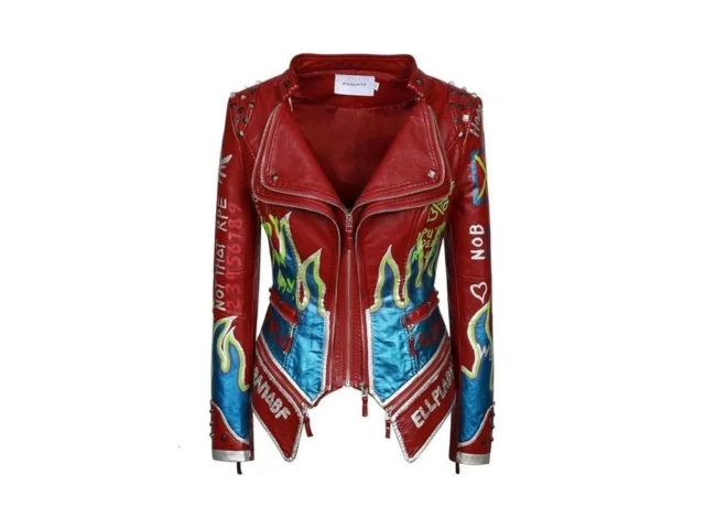 Fashion Sx Women S Punk Floral Embroidered Short… Coupon