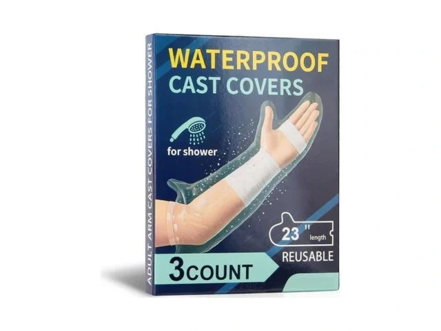 Quiheat 3pk 100 Waterproof Cast Cover For Shower… Coupon