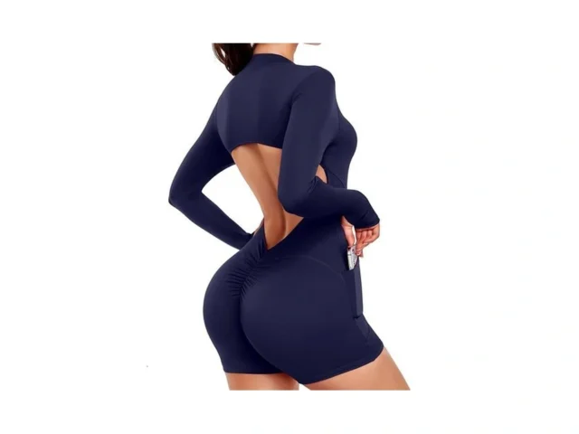 Seasum Women S Long Sleeve Backless Workout… Coupon