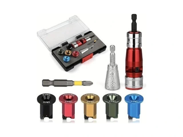 8-in-1 Quick Change Wire Stripper Set For 8 10 11… Code