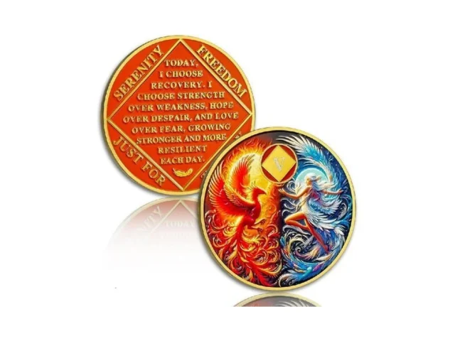 Phoenix Rising 5 Year Sobriety Coin Addiction… Coupon