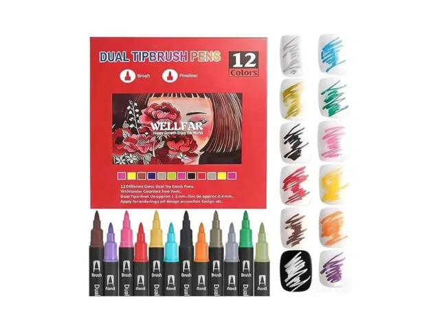 Dual Tip Markers For Adult Coloring Books No… Code