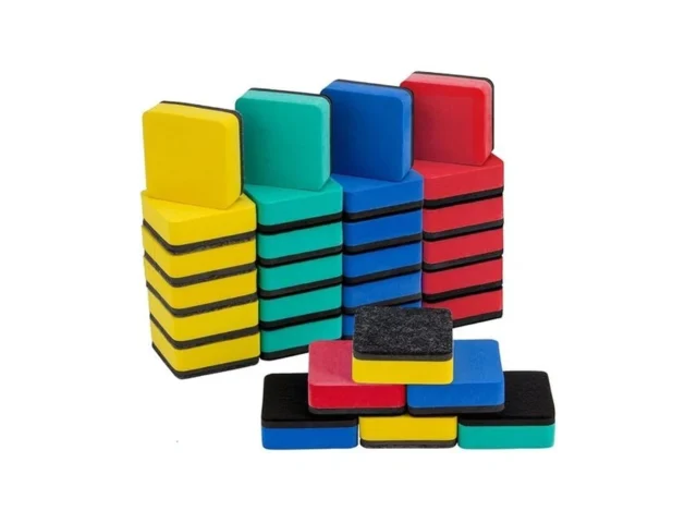24 Pcs Strong Magnetic Whiteboard Erasers – Mini… Coupon