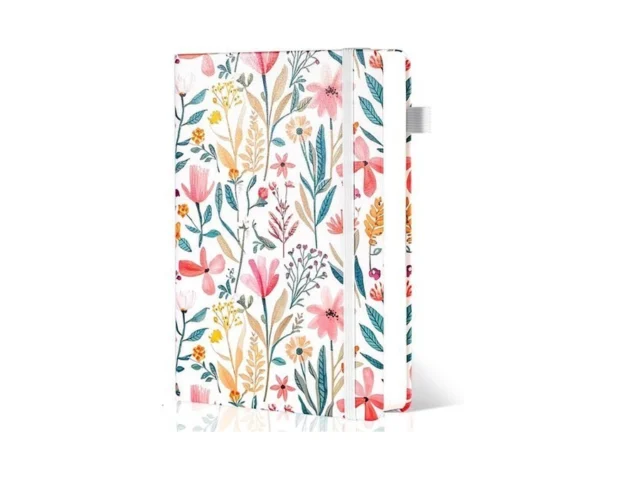 Cagie Floral Lined Journal For Women A5 Hardcover… Code