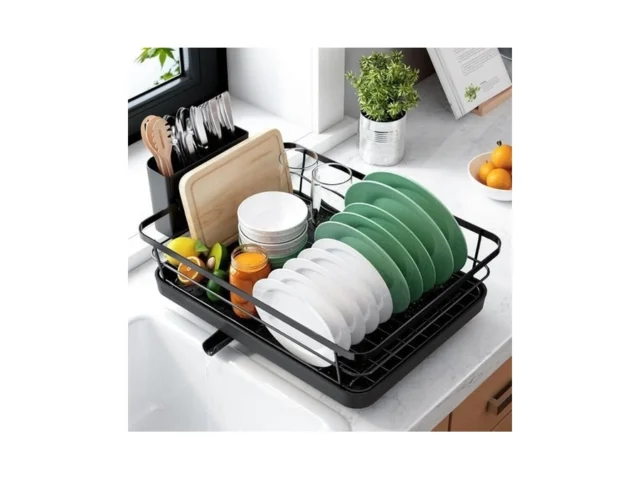 Kitsure Dish Drying Rack For Kitchen Counter… Code