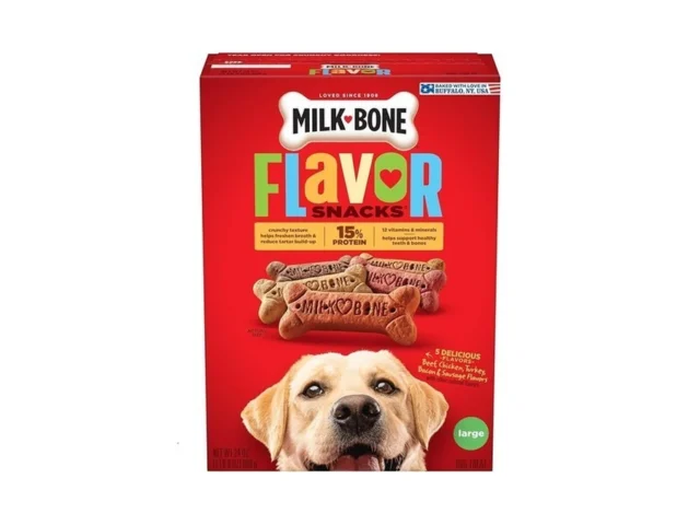 Milk-bone Flavor Snacks Large Dog Biscuits Flavored…