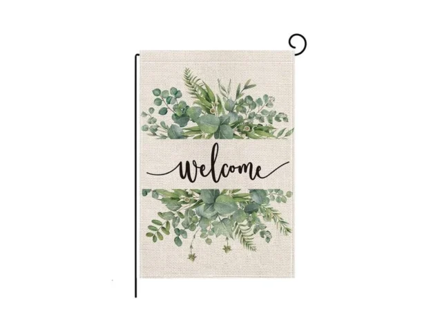 Wyooxoo Spring Summer Flower Garden Flag 12×18 Inch… Code