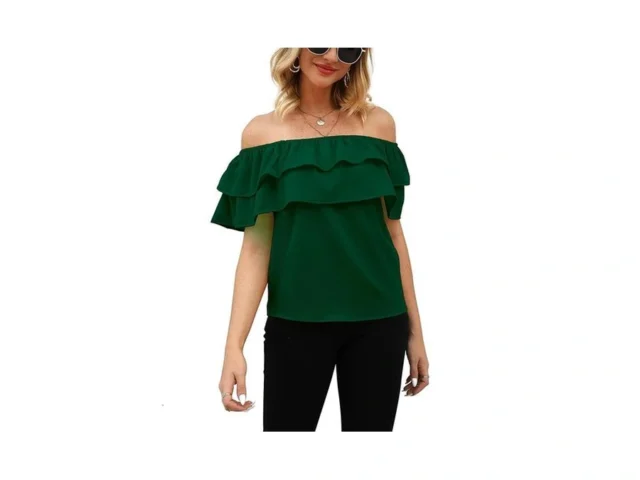Hibluco Women S Casual Summer Off Shoulder Tops… Code