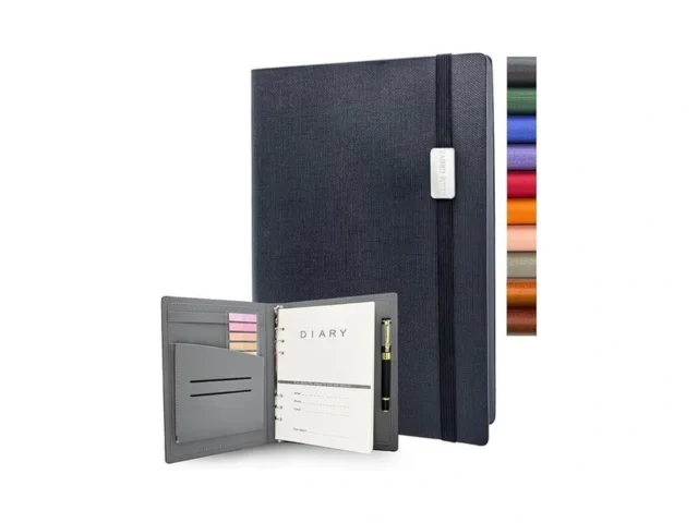 Glam Grove A5 Binder With 6 Ring Lined Leather… Code