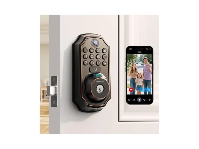 Wifi Video Smart Lock With Camera -keyless Entry… Code