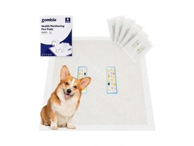 Zomisia Health Monitoring Puppy Pee Pad With Color… Code